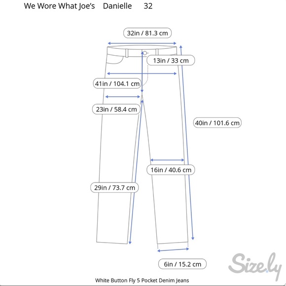 NWT We Wore What by Joe’s The Danielle High Rise Jeans - Picture 8 of 14